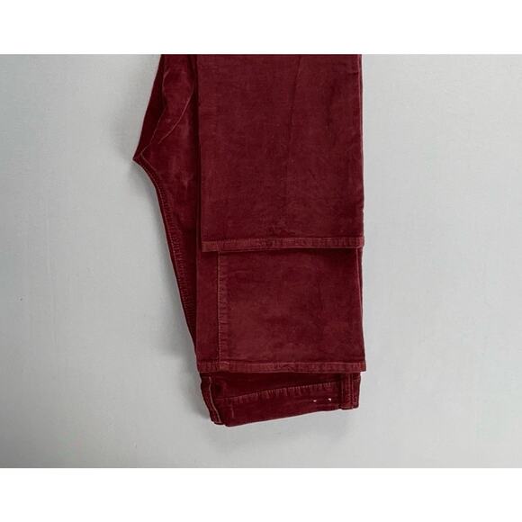 Madewell 'Cali Demi Boot' Velvet, Felt, Velour 5-Pocket Jean Style Pants. 2 GUC - Picture 3 of 9